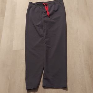 Figs S P gray straight leg joggers